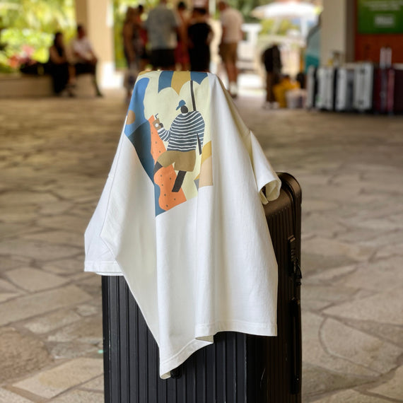 Seaside with coffee / vacance