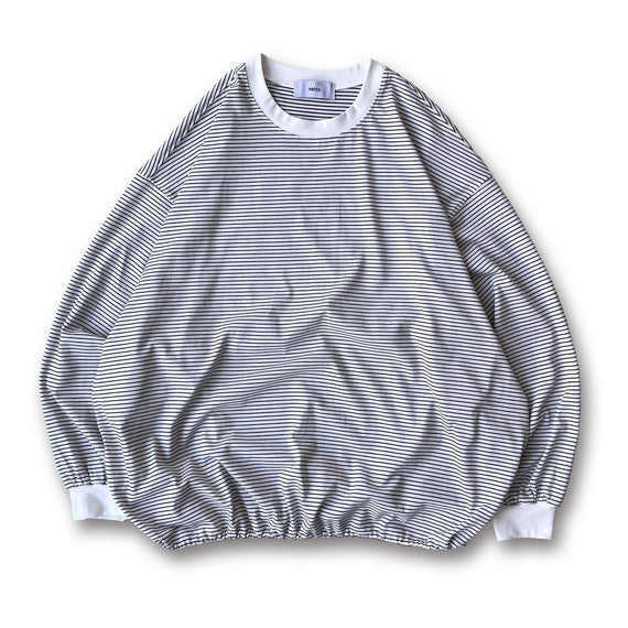 loose silhouette long sleeve / ivory