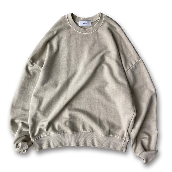 vintage like rough sweat / beige