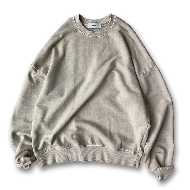 vintage like rough sweat / beigeディティール画像