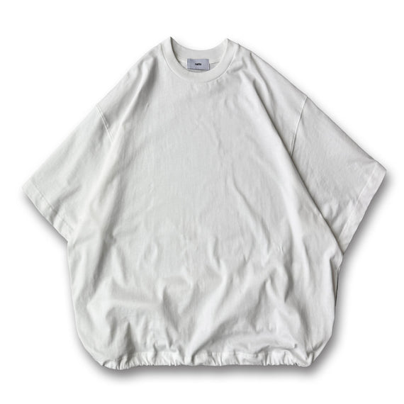 loose silhouette balloon short sleeve / ivory