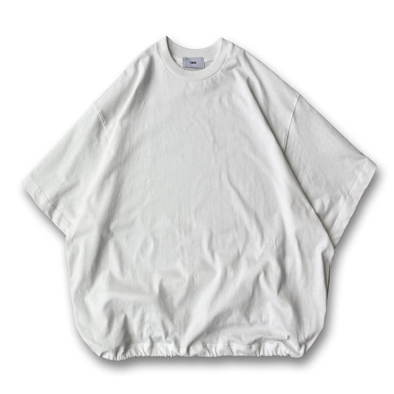loose silhouette balloon short sleeve / ivoryディティール画像