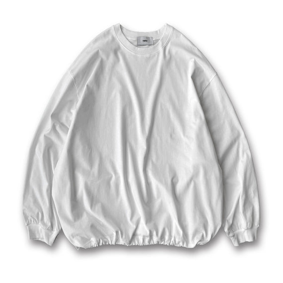 loose silhouette balloon long sleeve / ivory