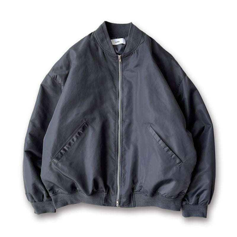 perfect silhouette blouson / charcoalディティール画像