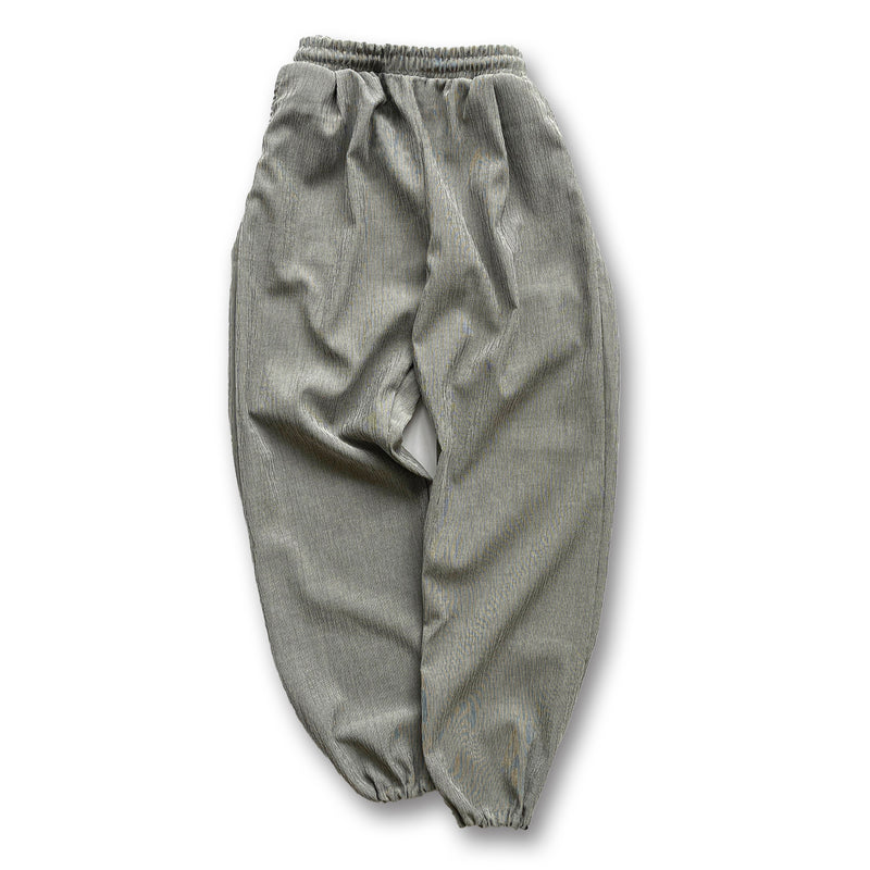 premium slab pants / grayディティール画像