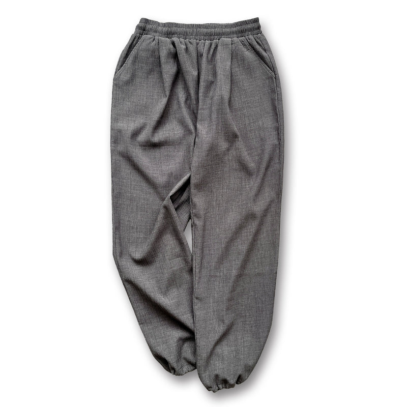 premium slab pants / charcoalディティール画像