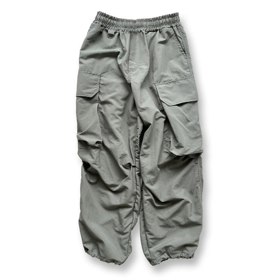 super loose silhouette cargo pants / gray