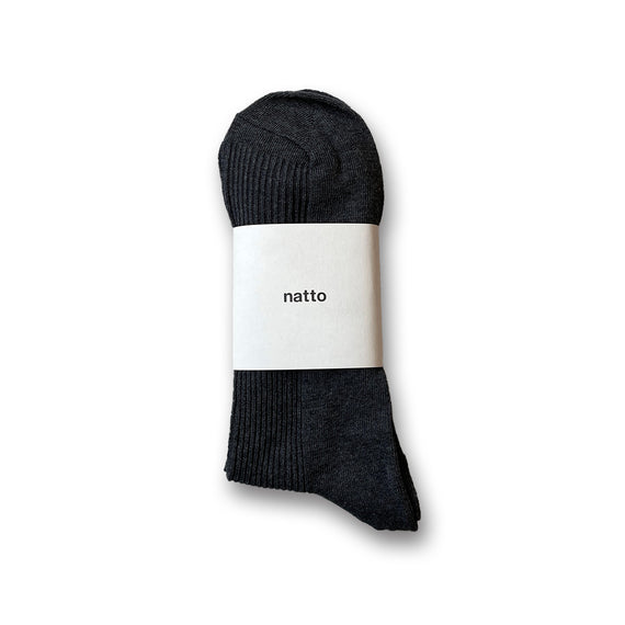holiday socks / charcoal