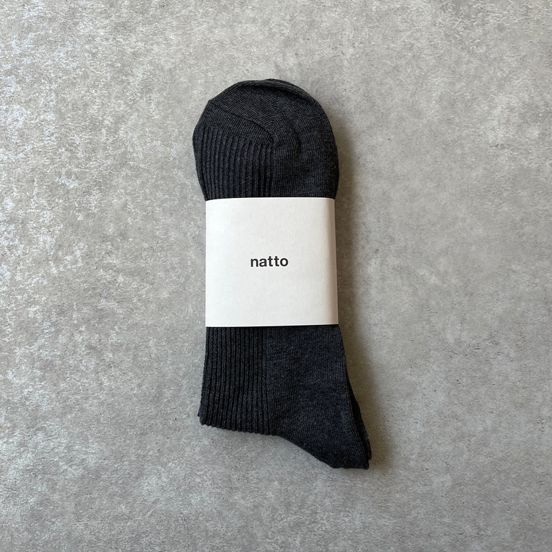 holiday socks / charcoalディティール画像