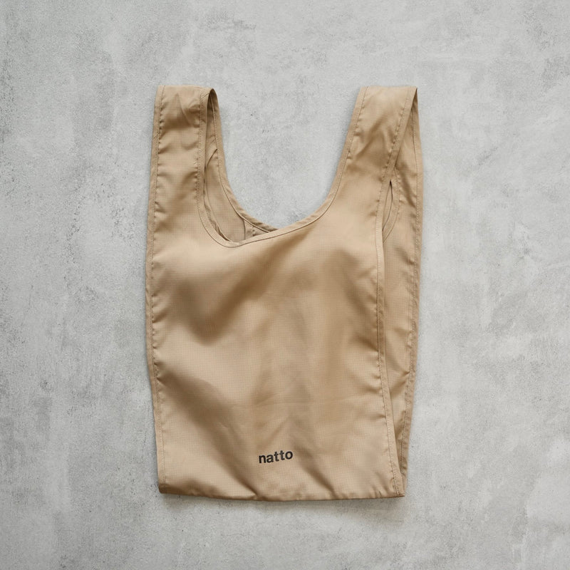 natto eco bag / beigeディティール画像