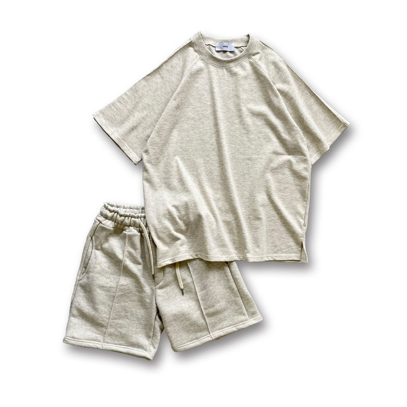 relax sweat set up / beigeディティール画像