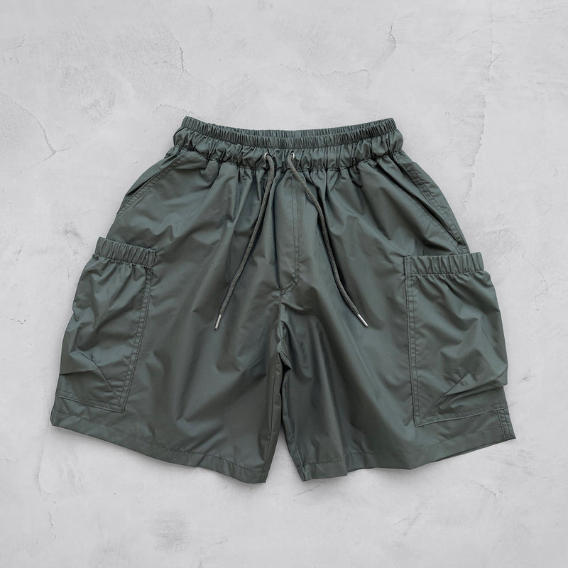 【SAMPLE】cargo shorts / oliveディティール画像