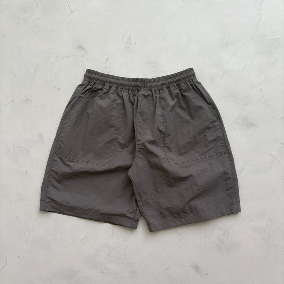 【SAMPLE】premium nylon setup / charcoal (pants only)
