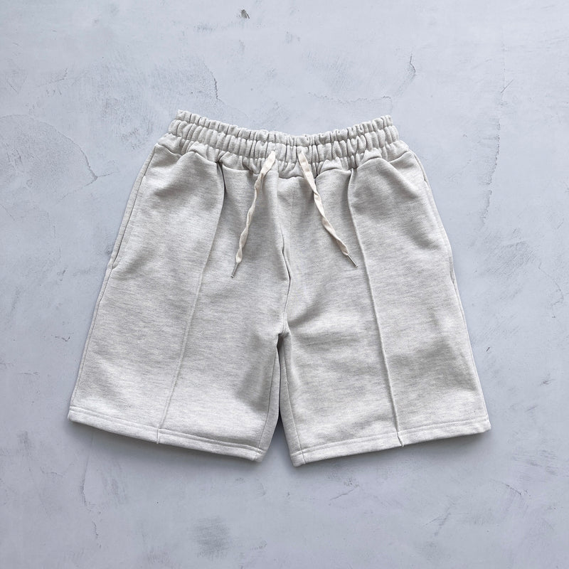【SAMPLE】relax sweat shorts / beigeディティール画像