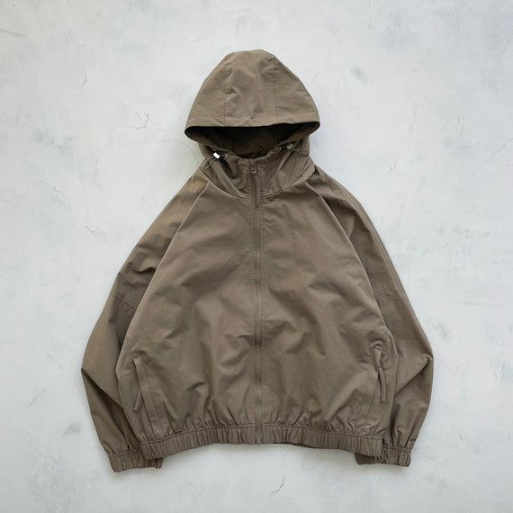 【SAMPLE】balloon nylon mountain parker / khaki