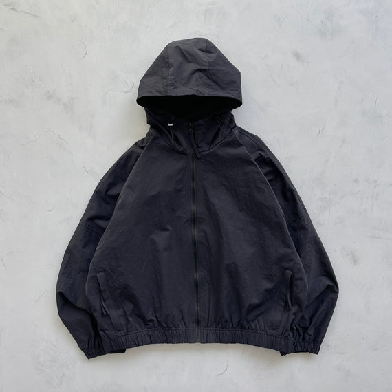 【SAMPLE】balloon nylon mountain parker / black