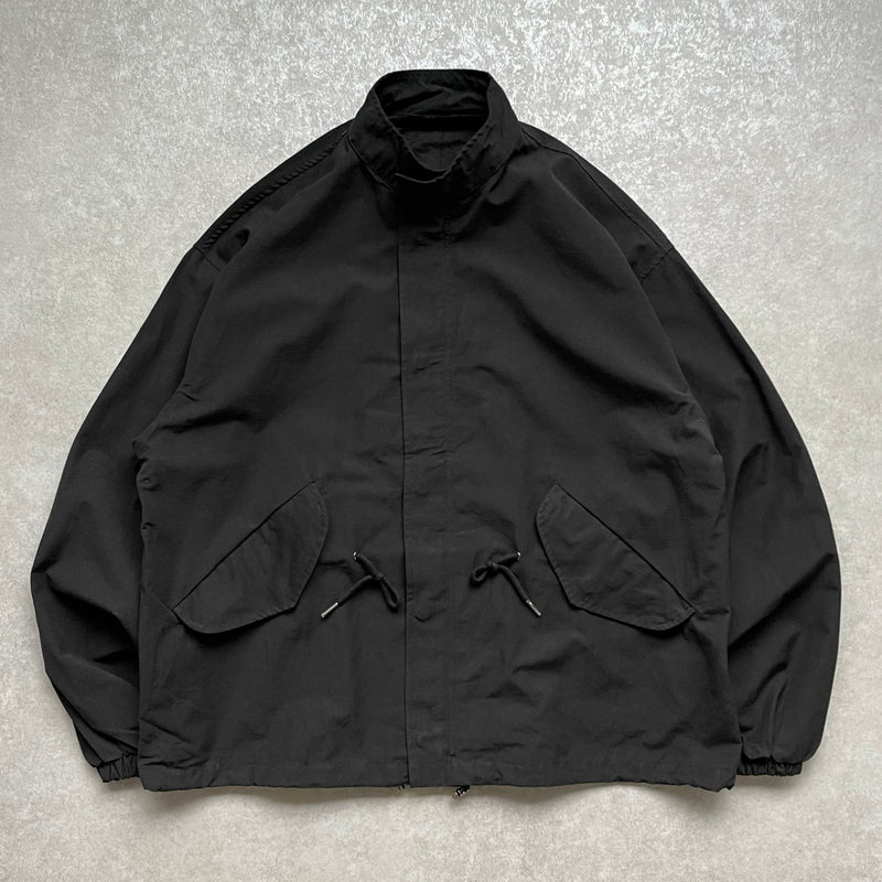 【SAMPLE】wide silhouette blouson / blackディティール画像