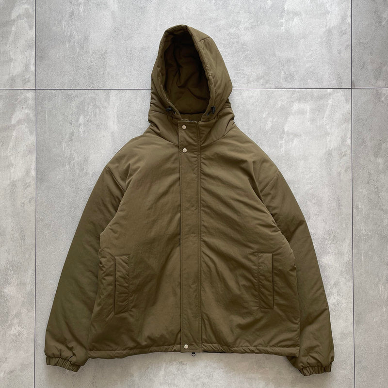【SAMPLE】fake down foodie blouson / khakiディティール画像