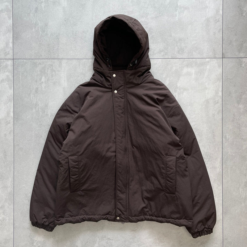 【SAMPLE】fake down foodie blouson / brownディティール画像