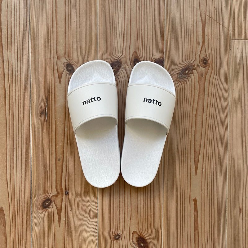 natto shower slides / whiteディティール画像