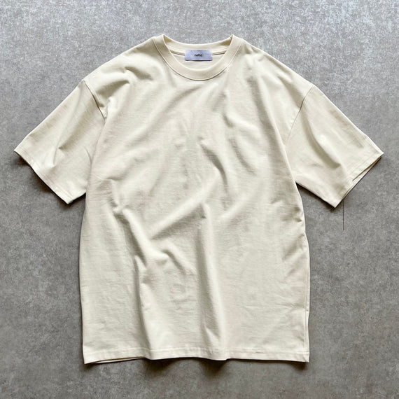 【SAMPLE】premium heavy weight over size tee / ivory