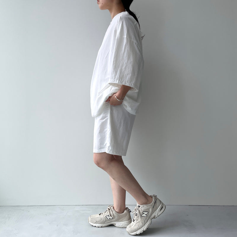 premium nylon setup / ivory（プレミアムナイロンセットアップ