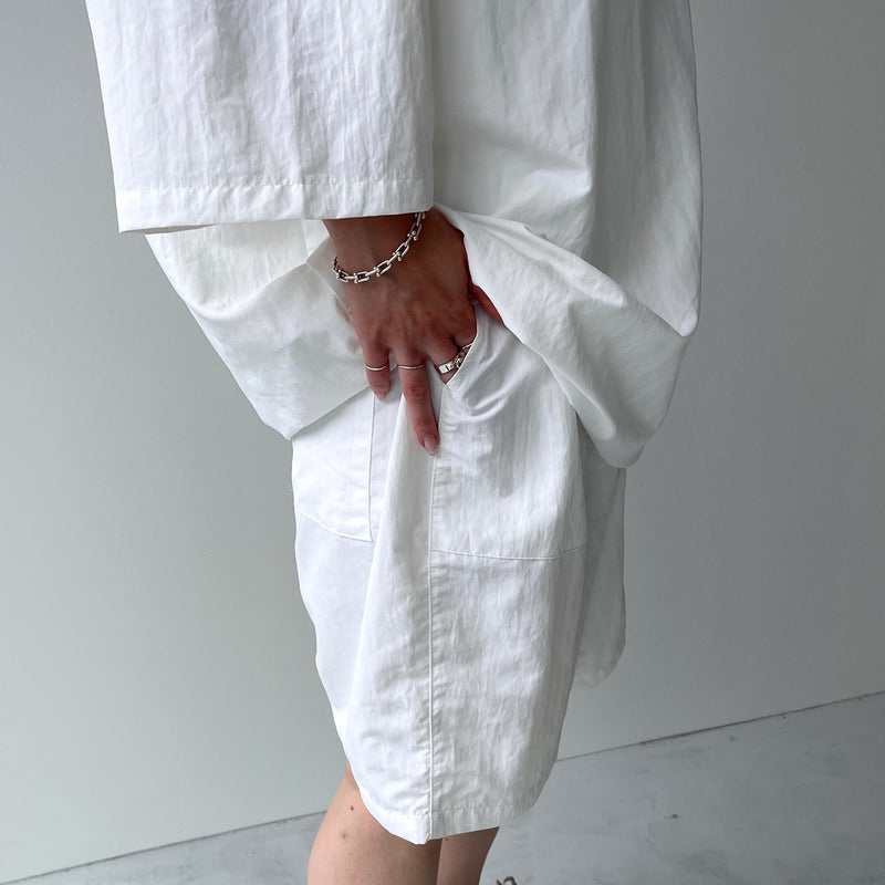 premium nylon setup / ivory（プレミアムナイロンセットアップ