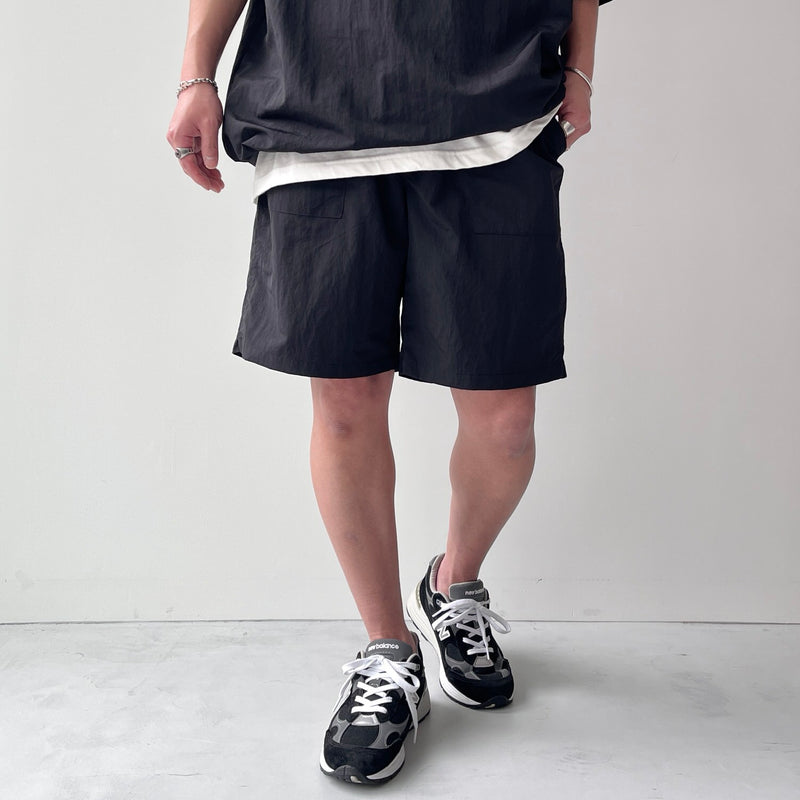 premium nylon setup / black（プレミアムナイロンセットアップ