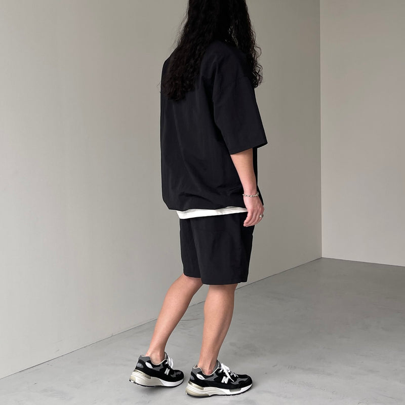 premium nylon setup / black（プレミアムナイロンセットアップ