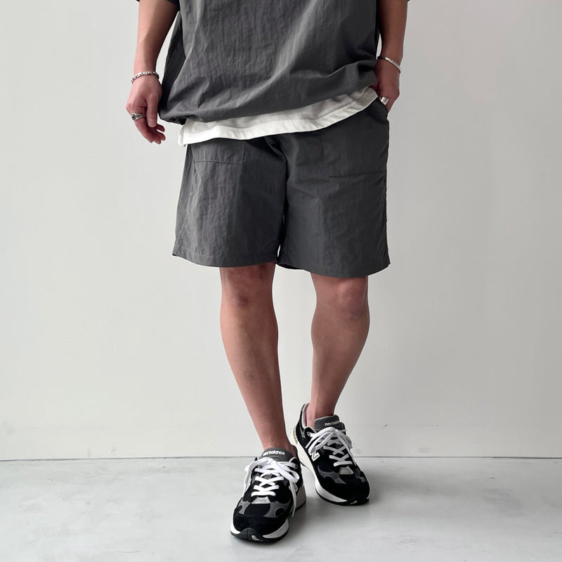 premium nylon setup / charcoal（プレミアムナイロン