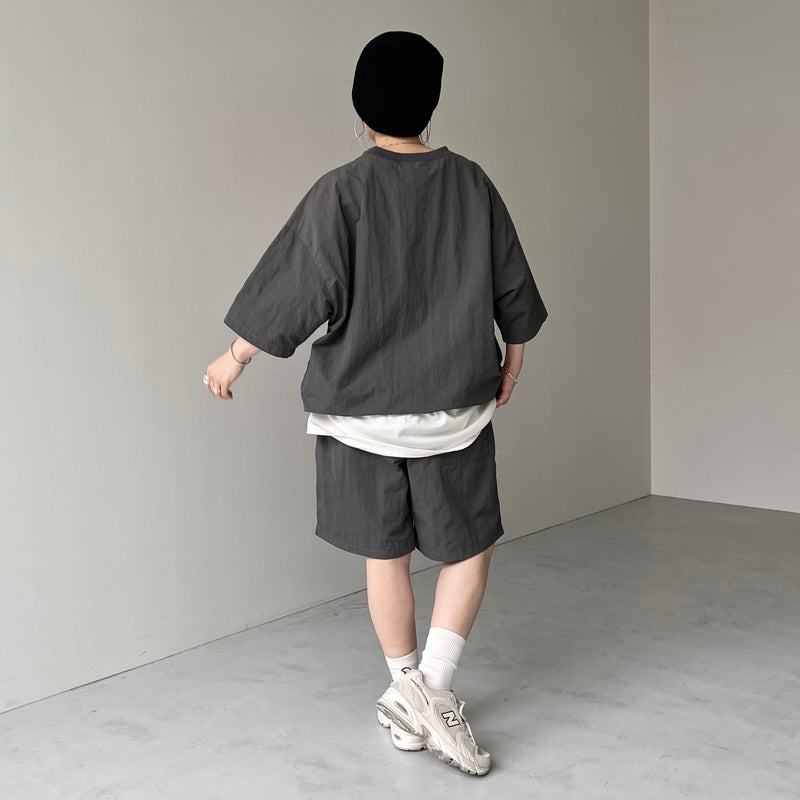 premium nylon setup / charcoal（プレミアムナイロン