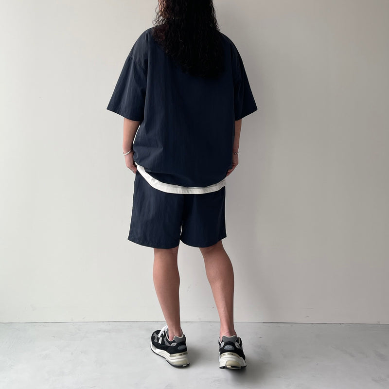 BAL ナイロン セットアップ premium nylon setup / navy（プレミアムナイロンセットアップ