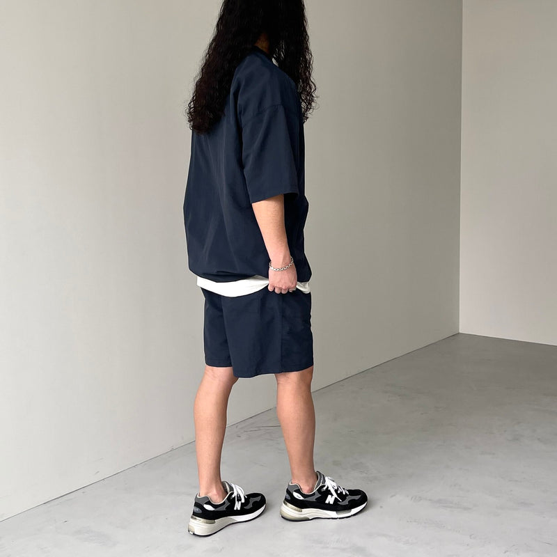 natto セットアップ premium nylon setup / navy（プレミアムナイロンセットアップ