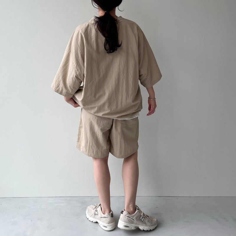 【新作入荷!!】  premium beige（プレミアムナイロンセットアップ / setup nylon パンツ