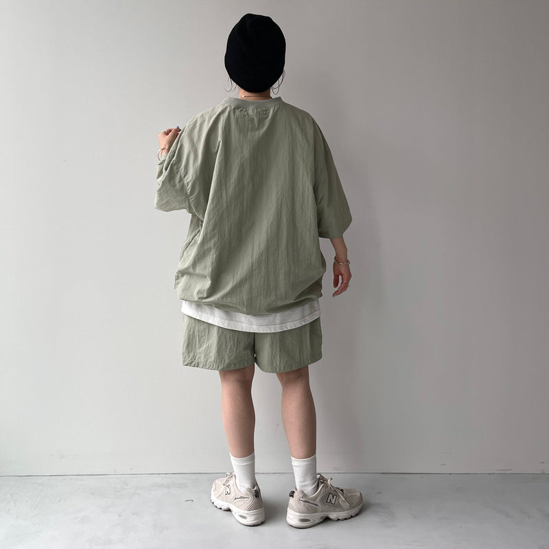 premium nylon setup / navy（プレミアムナイロンセットアップ
