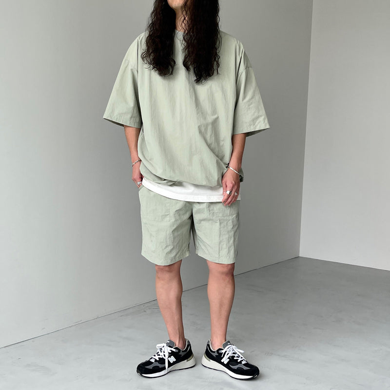 premium nylon setup / light green（プレミアムナイロンセットアップ