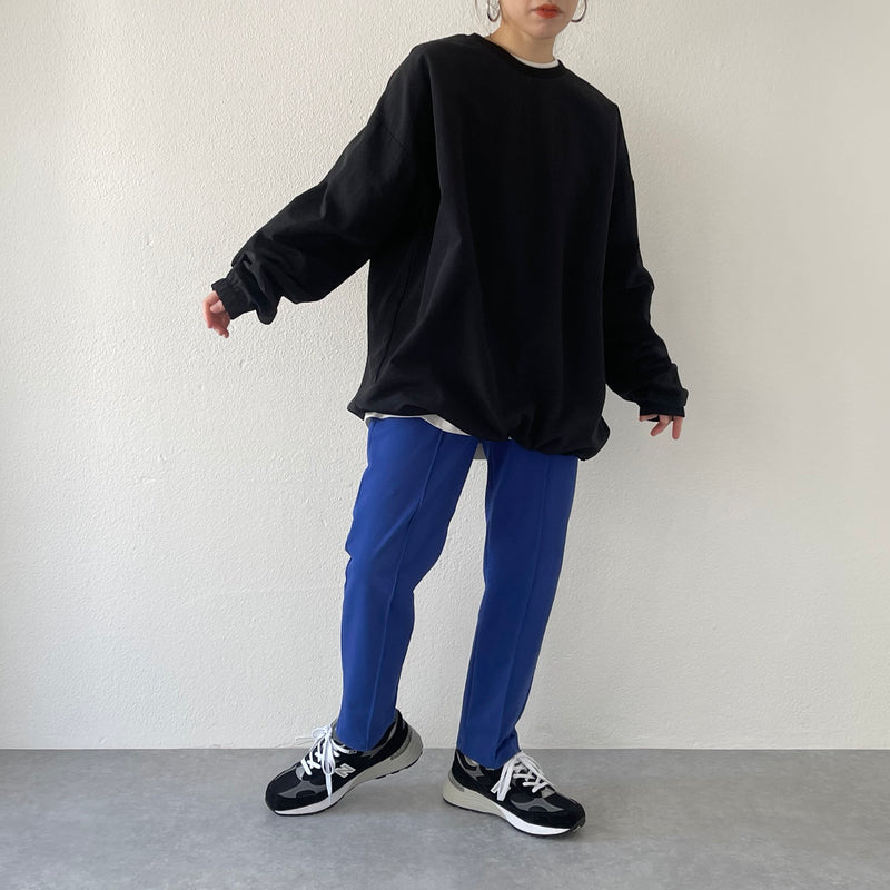 compact nylon pullover / black（コンパクトナイロンプルオーバー