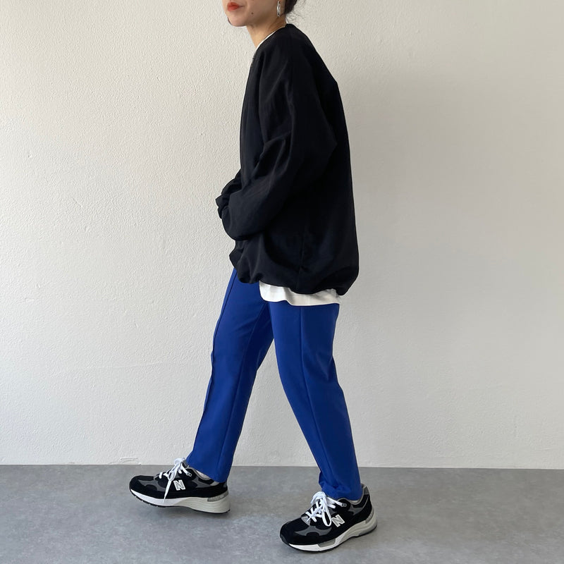 compact nylon pullover / black（コンパクトナイロンプルオーバー