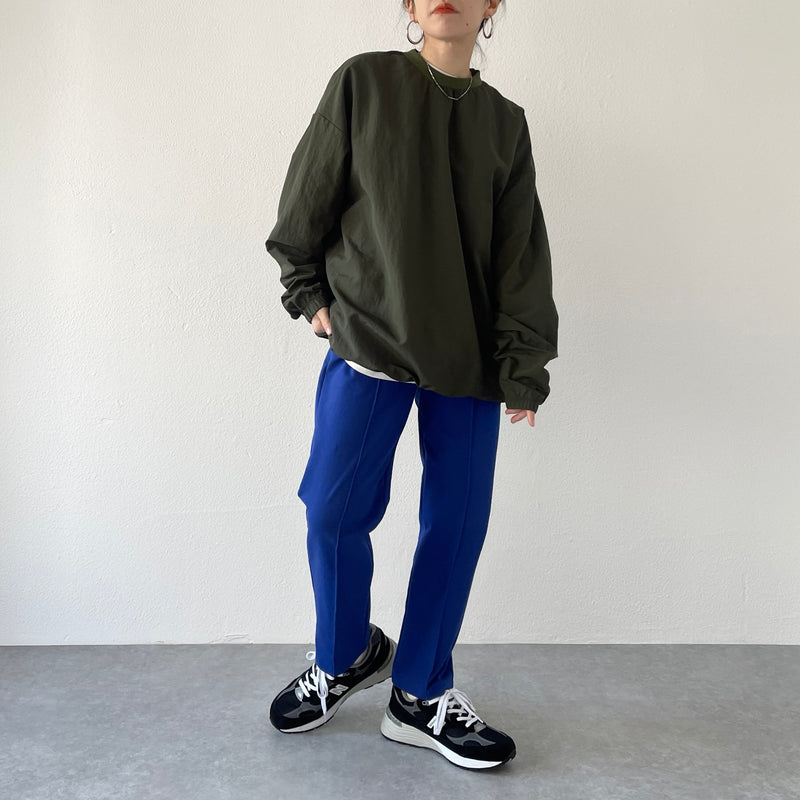 compact nylon pullover / olive（コンパクトナイロンプルオーバー ...