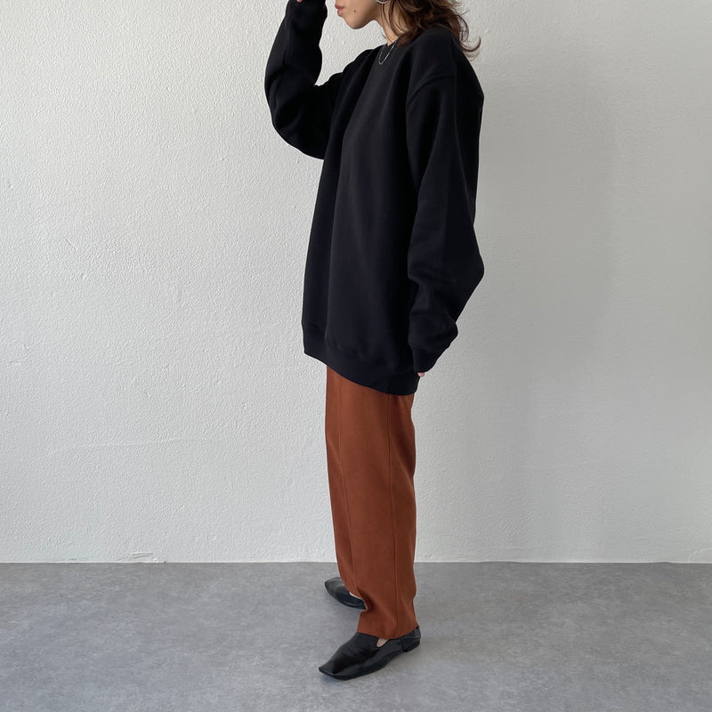 10.0oz natto logo sweat / black（ナットロゴスウェット