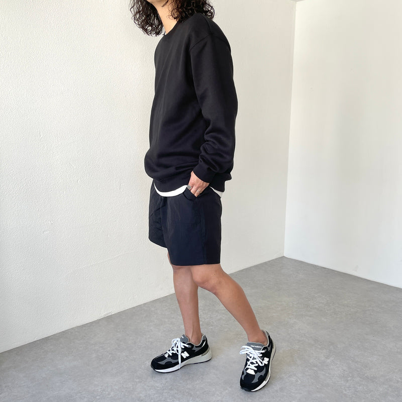 10.0oz natto logo sweat / black（ナットロゴスウェット / ブラック 