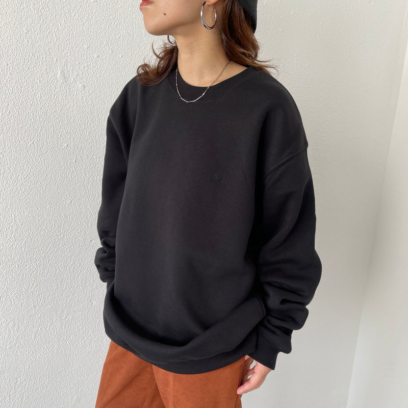 10.0oz natto logo sweat / black