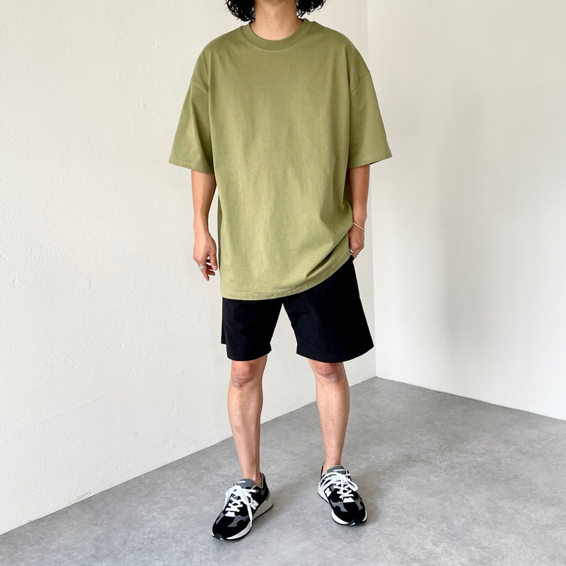 premium heavy weight over size tee / olive（プレミアム ヘビーウェイト オーバーサイズ tee /  オリーブ） | natto | ナット 公式オンラインショップ