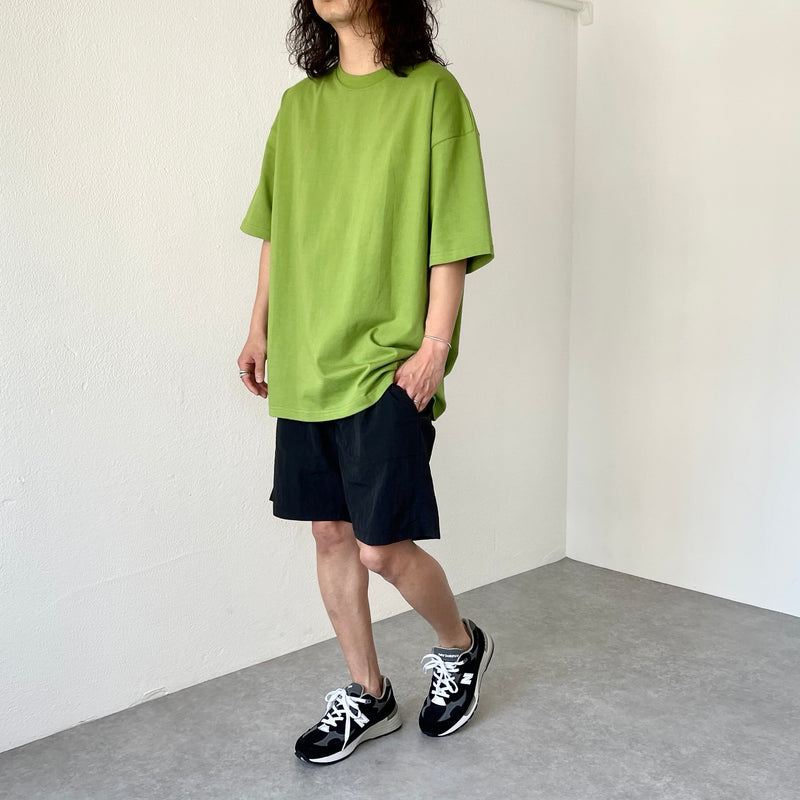 premium heavy weight over size tee / pistachio（プレミアム