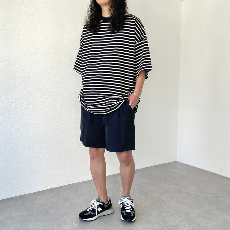 トップス NODAS Mini border tee - CHARCOAL Mini border tee - CHARCOAL – NŌDAS ONLINE STORE