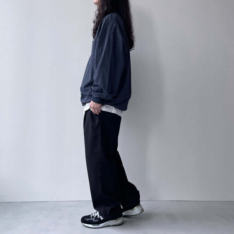 premium nylon pullover / navy（プレミアムナイロンプルオーバー