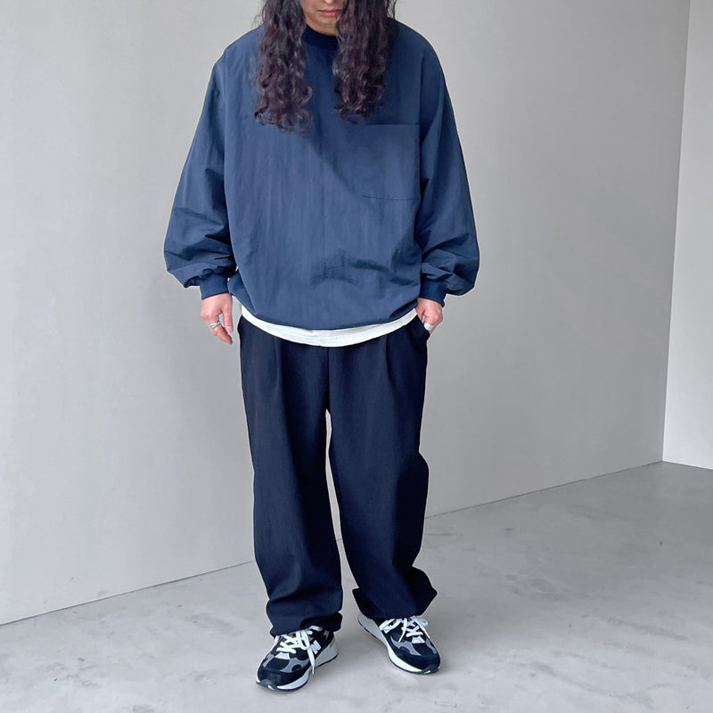 新品 S.F.C. PULLOVER NYLON SHIRT NAVY XL premium nylon pullover / navy（プレミアムナイロンプルオーバー