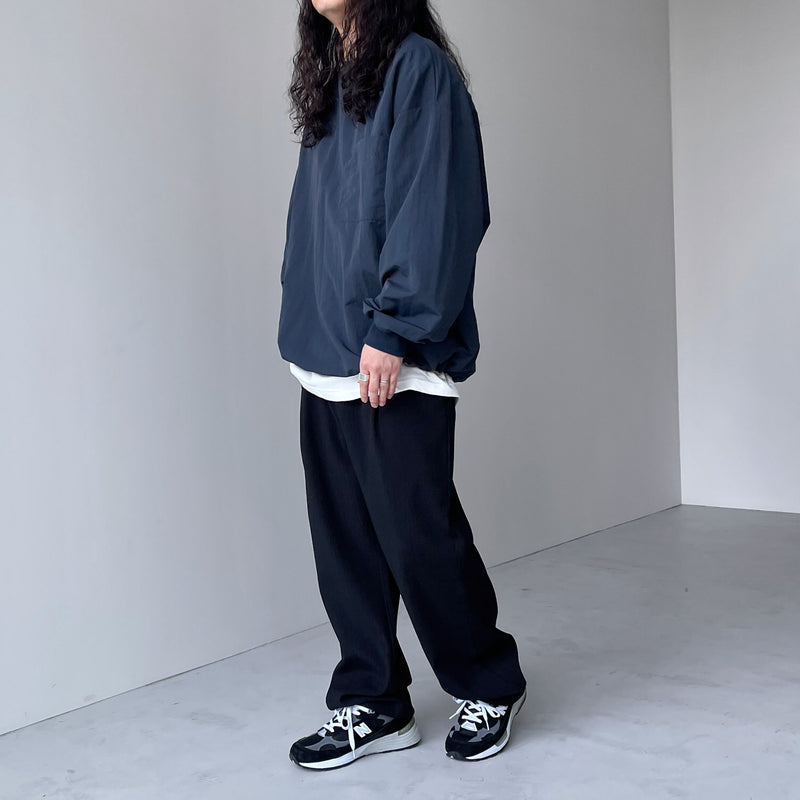 premium nylon pullover / navy（プレミアムナイロンプルオーバー