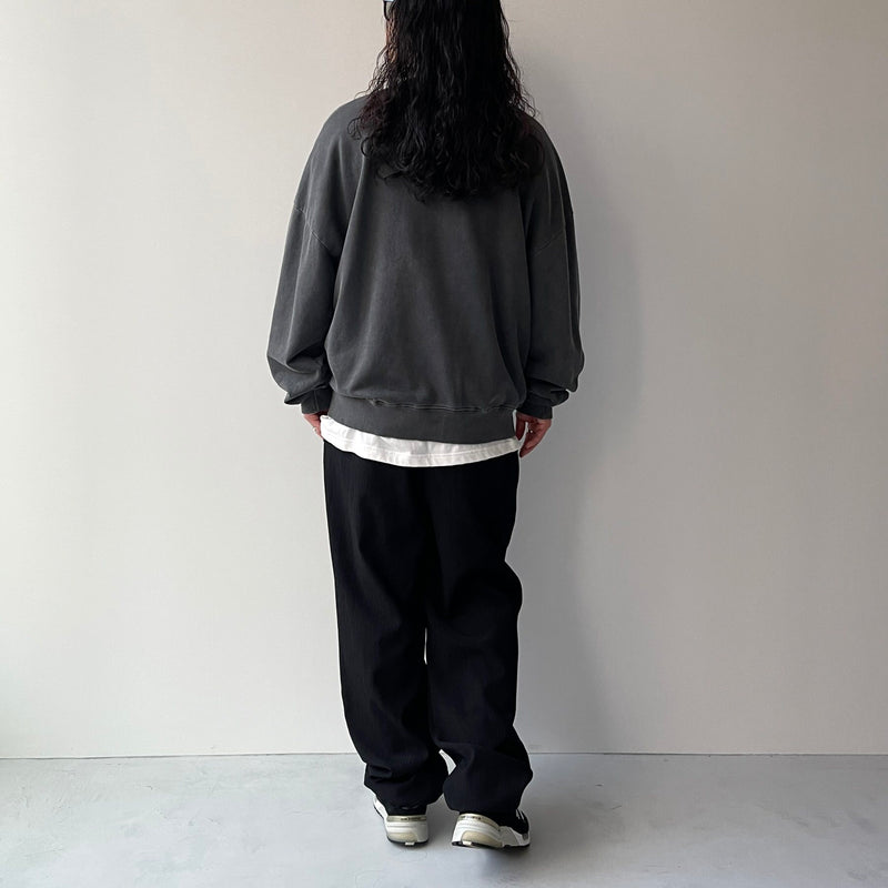 vintage like rough sweat / charcoal（ビンテージ ライク ラフ
