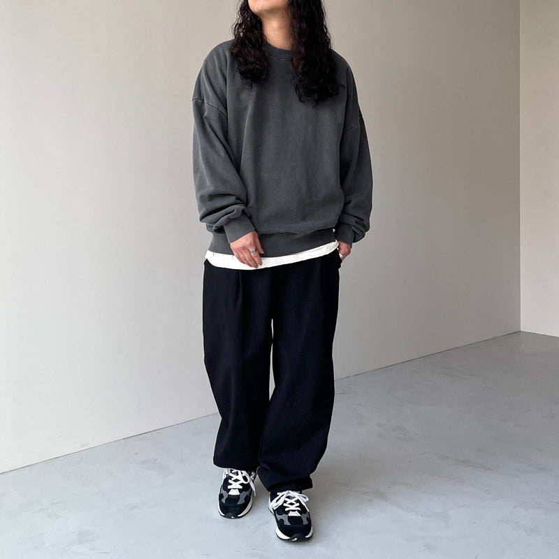 vintage like rough sweat / charcoal（ビンテージ ライク ラフ